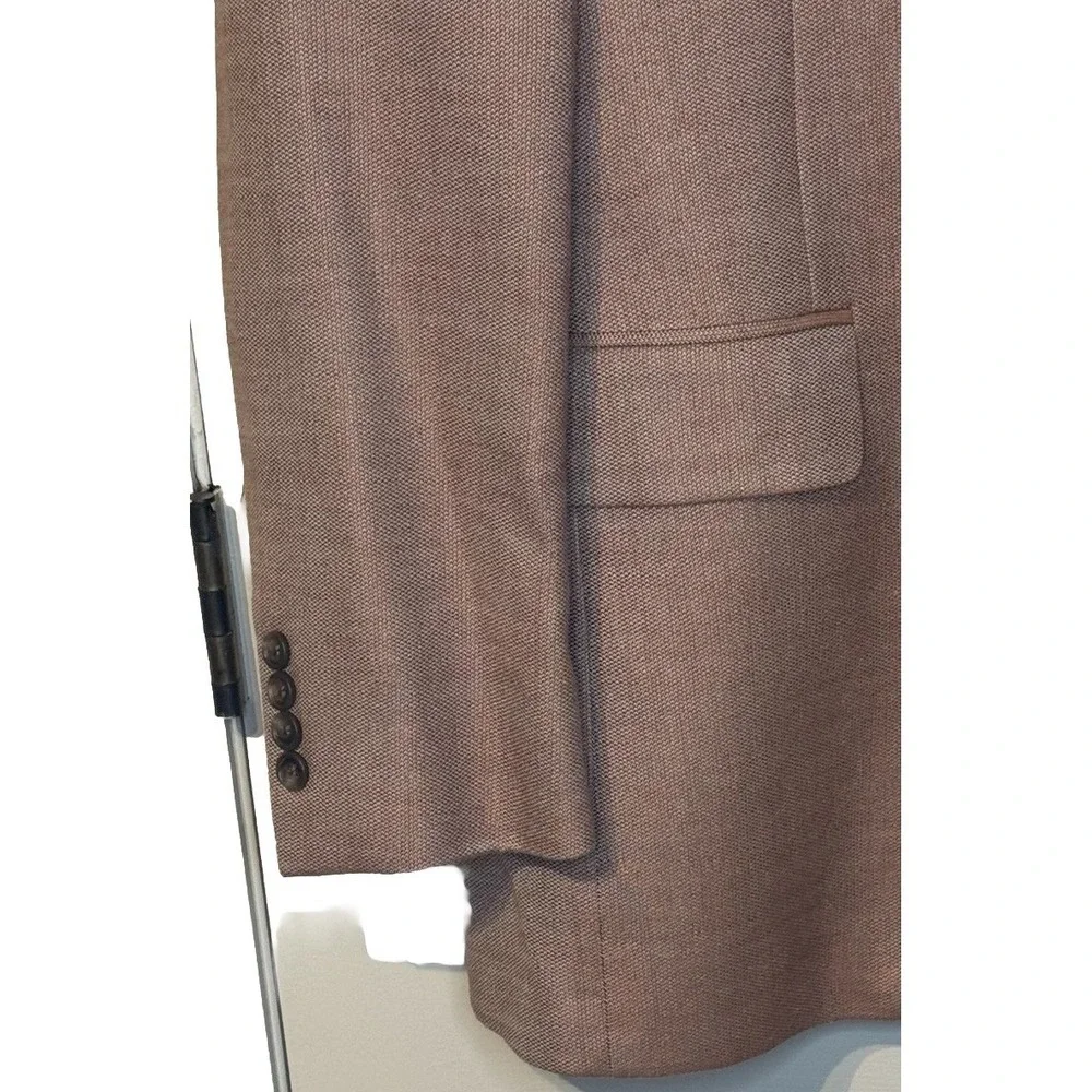 Jos A. Bank Men's Blazer Sports Coat 2-Button Double‎ Vent Lined Silk Wool 42L
